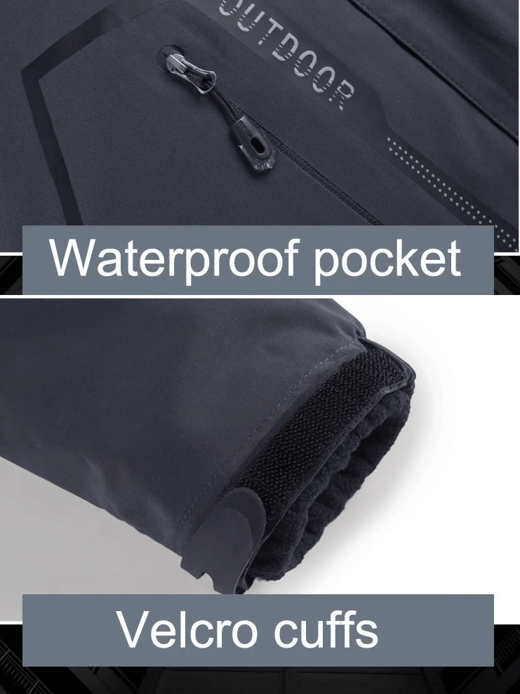 Outdoor Sports Men's Waterproof Warm 2 in 1 Jacket - SF1844
