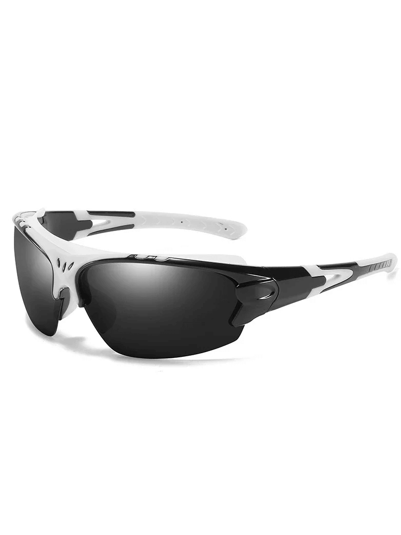 Sleek outdoor sports sunglasses with UV protection and durable wrap-around frame, model SF2213, perfect for active adventures.