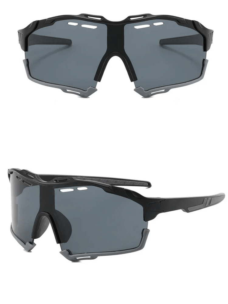 Polycarbonate Half Rim Cycling Sunglasses - SF2217