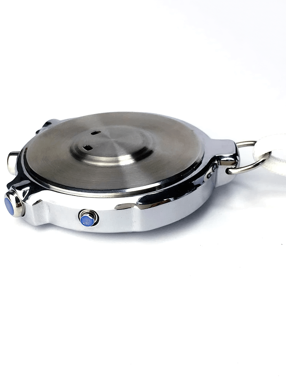 Sleek metal design of the SF3082 Precision Digital Timer with luminous display, perfect for sports and nighttime training.