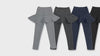 Girls Sport Warm Leggings with Flared Skirt - SF3886 in various colors displayed on a plain background.
