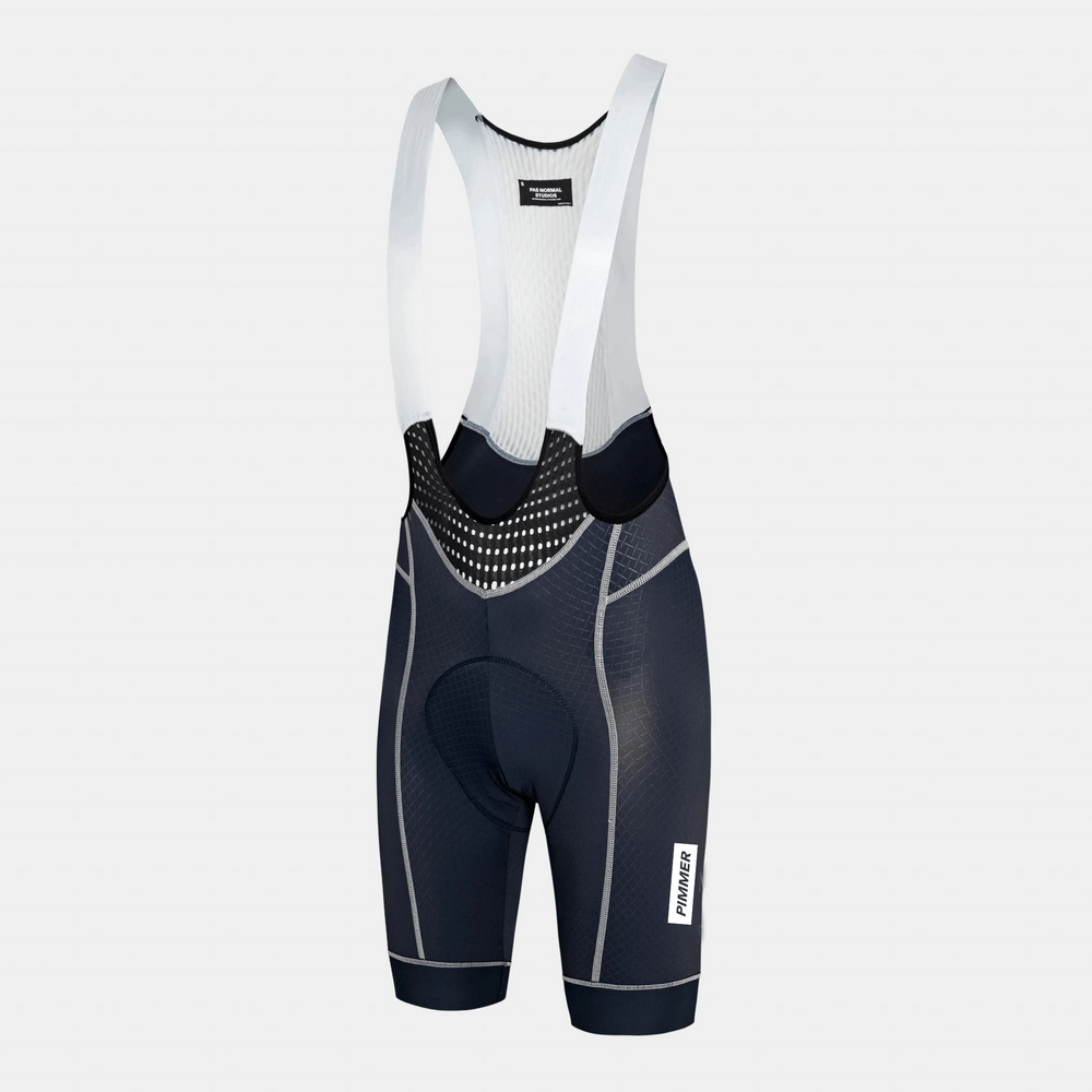 Men's Pro Cycling Bib Shorts SF2588 with 3D Shockproof Padding, breathable mesh fabric, and high-elastic back straps for biking.