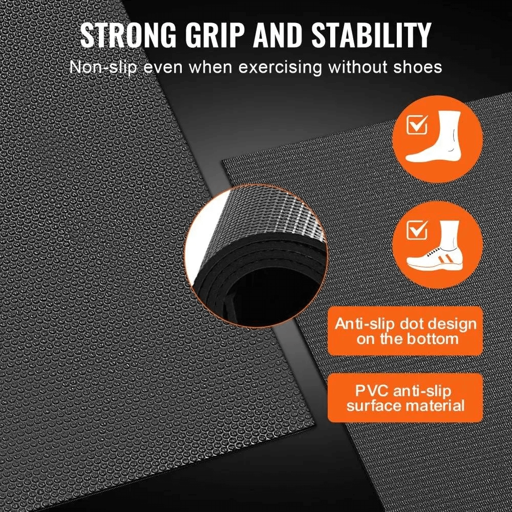 Non-slip Protective Gym Flooring Mat for Home and Fitness - SF3470 with strong grip and stability, ideal for all workouts.