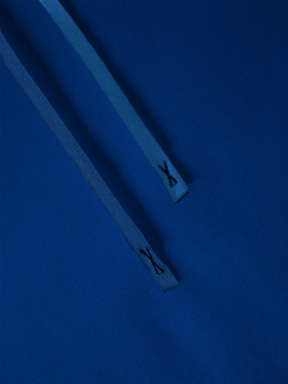 Pullover Hoodie with Drawstring and Pocket - SF4650 close-up of blue drawstrings on the hood