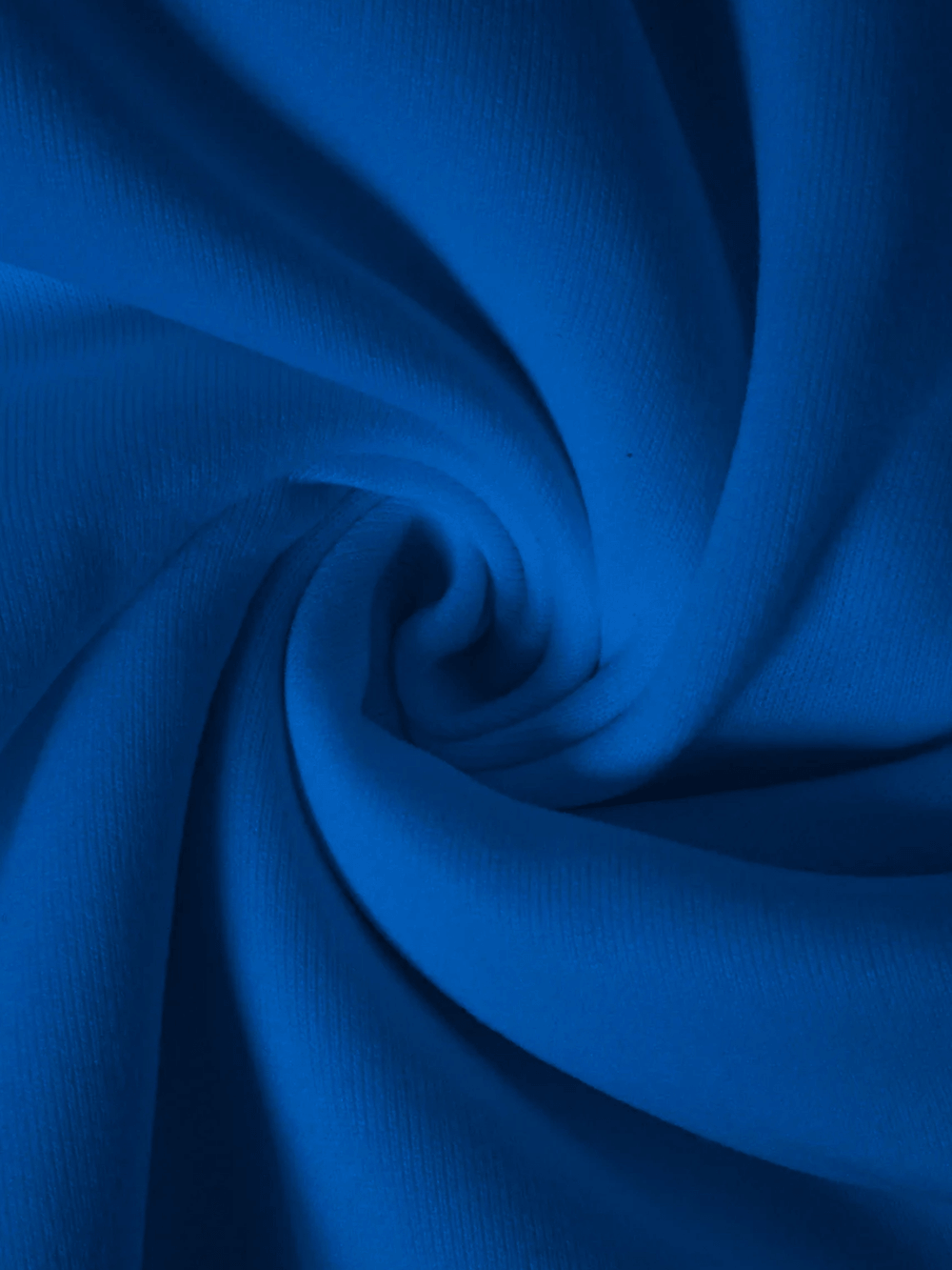 Pullover Hoodie with Drawstring and Pocket - SF4650 fabric in vibrant blue, showcasing soft texture for warmth.