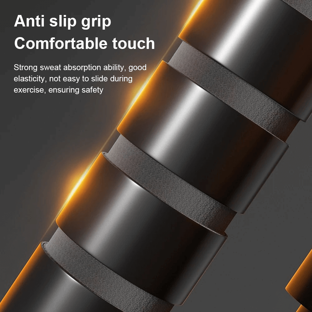 Close-up of push-up handle foam grip showcasing anti-slip and comfortable touch features.