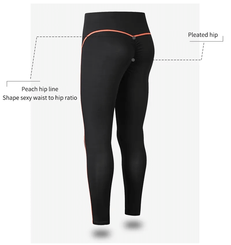 Schnell trocknendes elastisches Damen-Set aus Leggings und T-Shirt – SF1729 