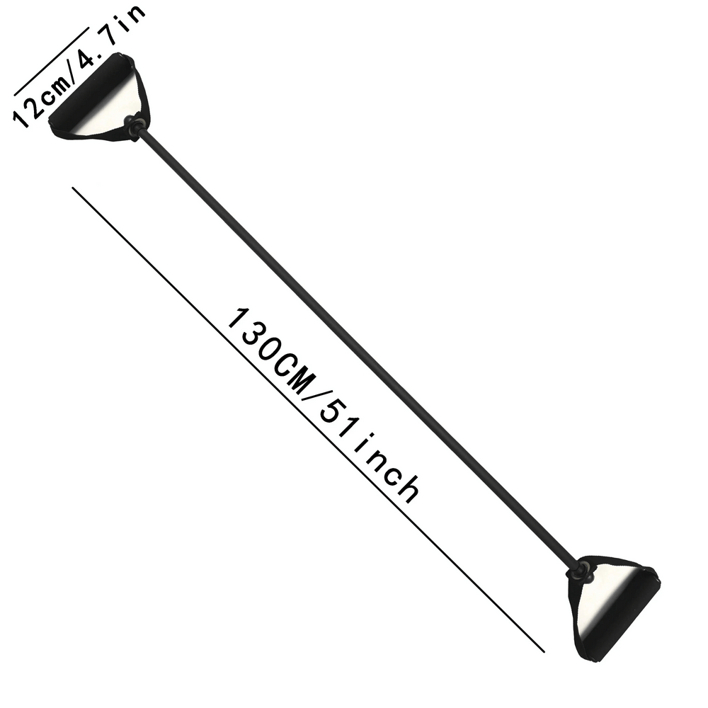 Resistance Exercise Bands for Training At Home - SF3431 with durable handles for strength workouts.