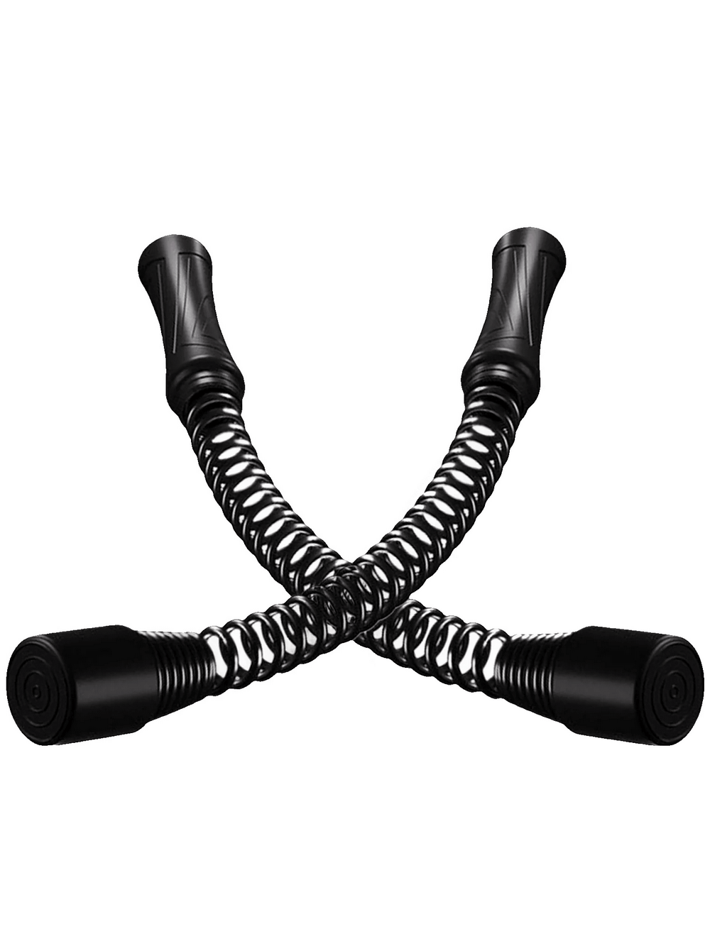 Ropeless inertia training rope with non-slip handles for full-body workouts, featuring durable spring design, model SF3291.
