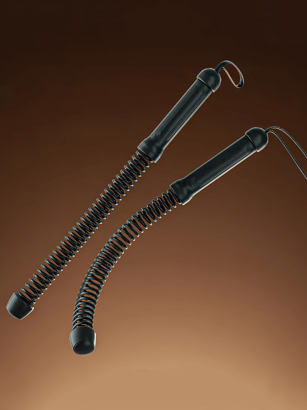 Ropeless strength trainer with soft rubber grip, high-inertia spring design for effective full-body workouts, model SF3287