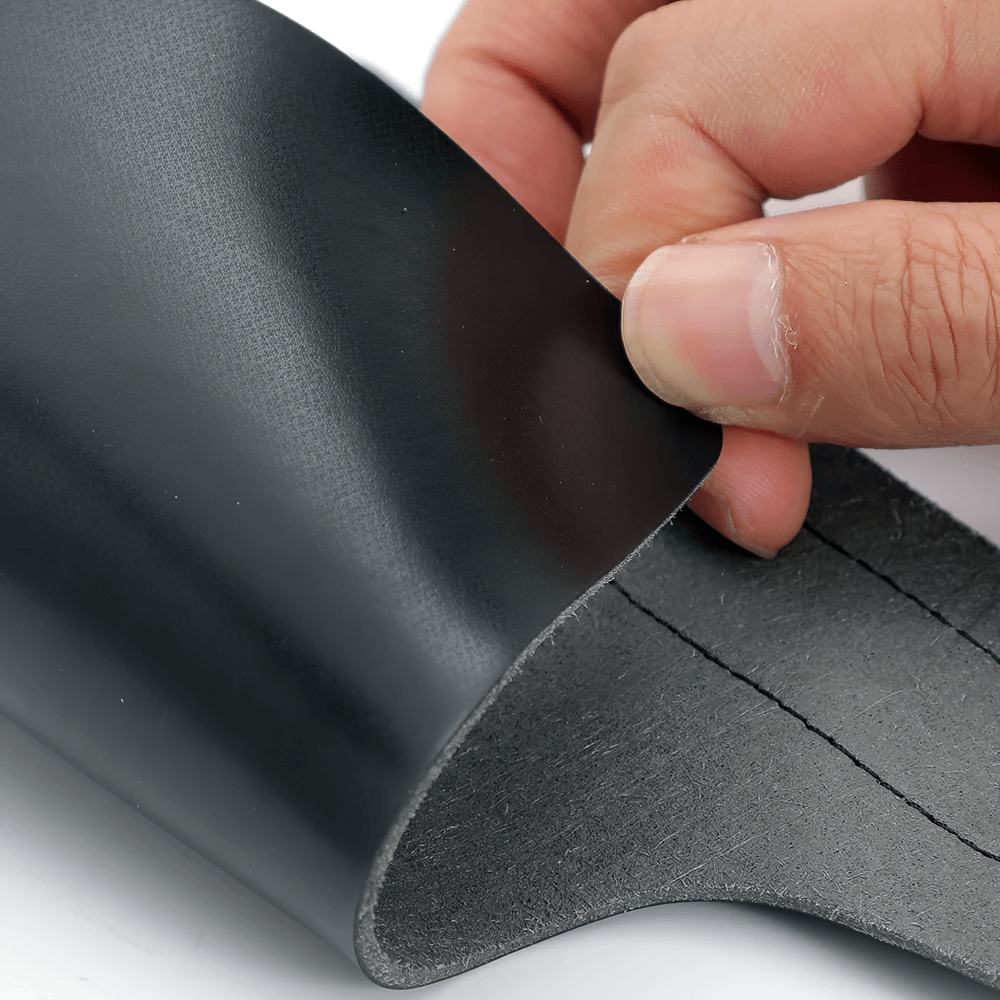 Close-up of Rubber Palm Grips for Crossfit and Weightlifting - SF3508, showing flexible black rubber material for enhanced grip.