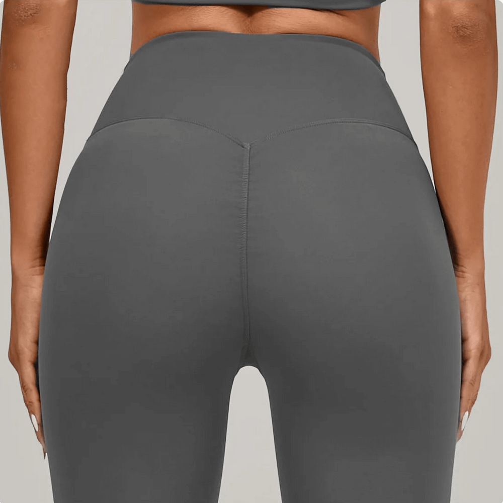 Seamless Crop Tank and High Waist Leggings Set - SF4322