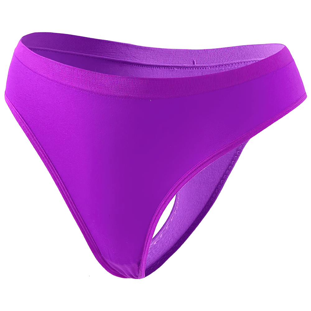 Seamless High-Waist Thong - Stretchable and Soft - SF2514