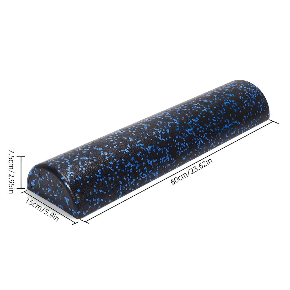 Semi-round EPP foam roller SF2841 for Pilates and balance training, ideal for strength, posture, and muscle recovery.