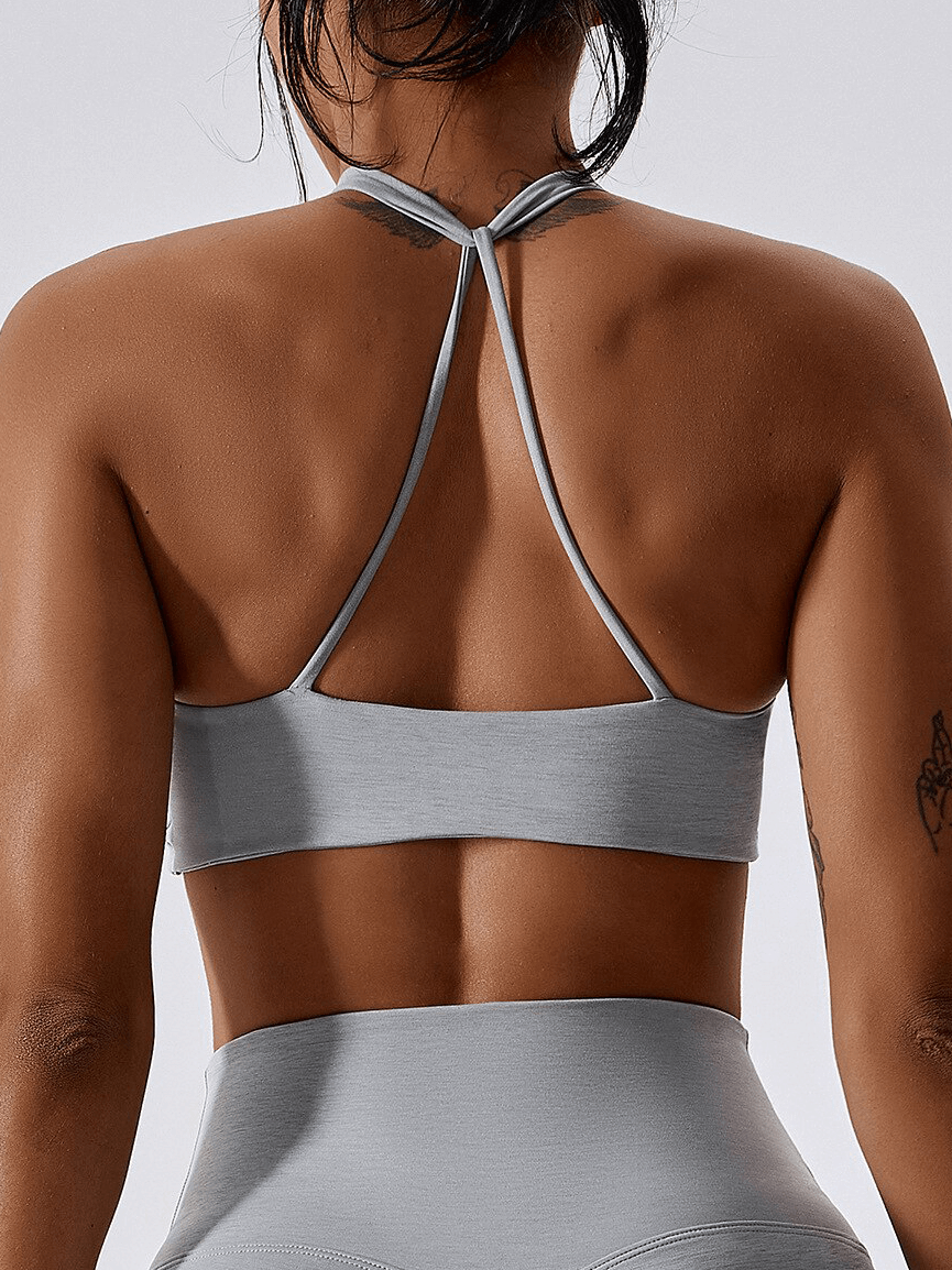 Sexy Female Solid Color Sports Bra / Push-up Fitness Lingerie - SF1366