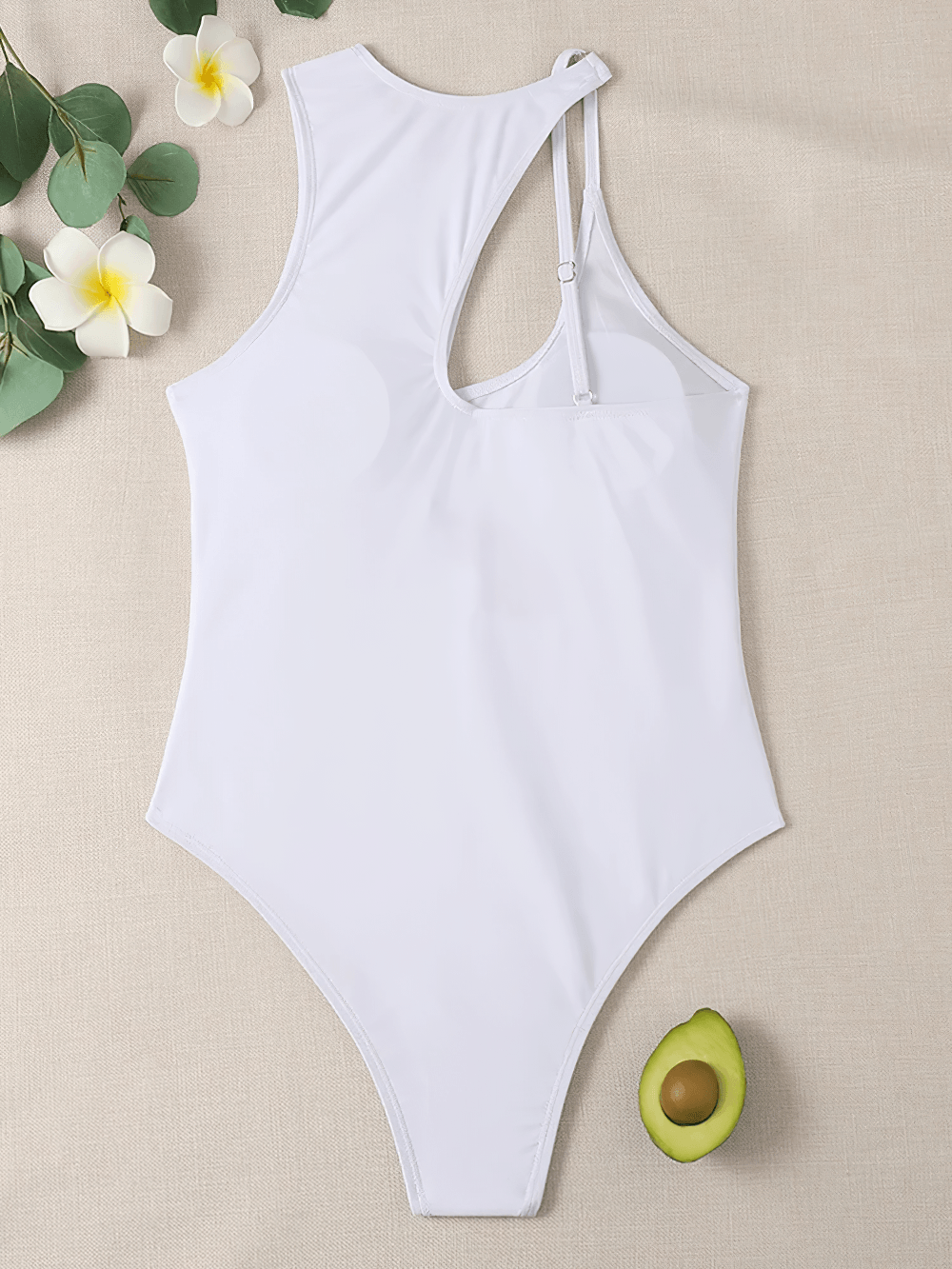 Sexy High Neck Cutout One-Piece Swimwear - SF4692