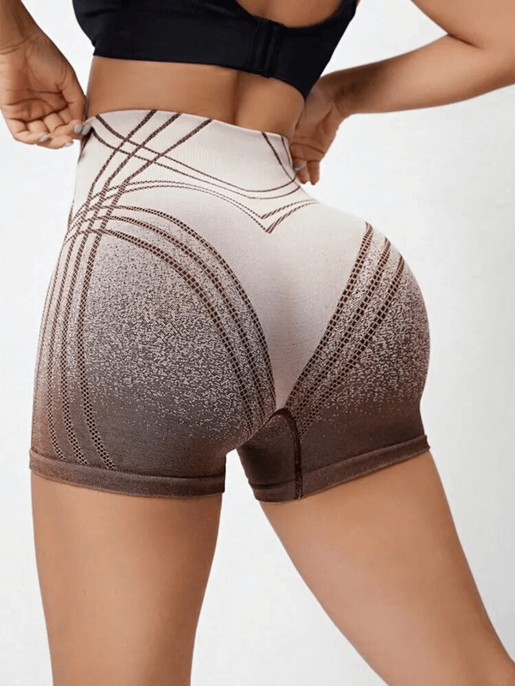 Sexy Damen-Shorts mit hoher Taille, nahtlos, eng anliegend – SF1730 