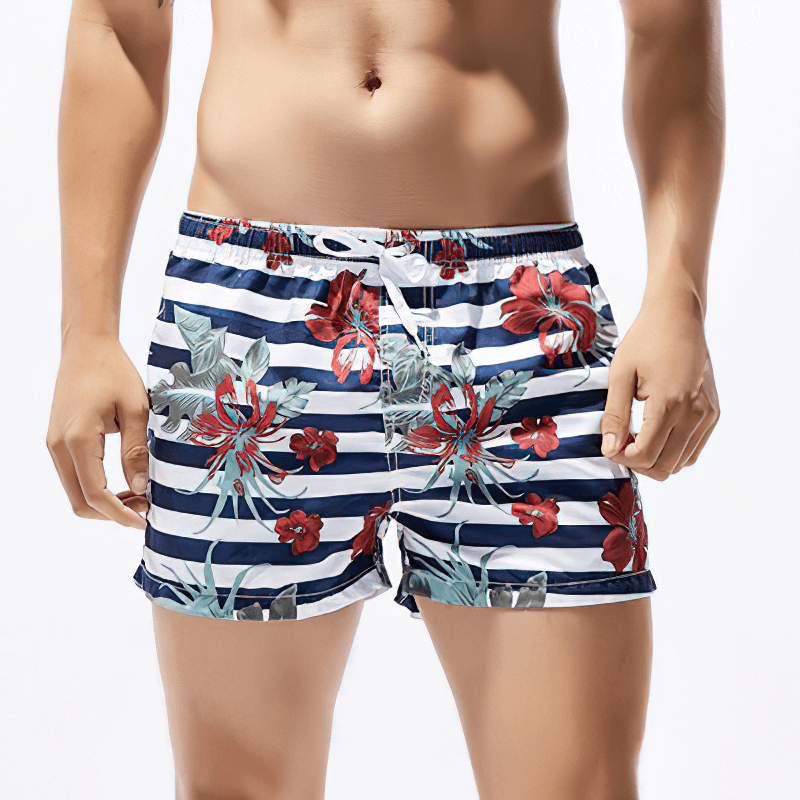 Boardshorts courts colorés pour hommes / shorts de plage pour hommes - SPF1468 