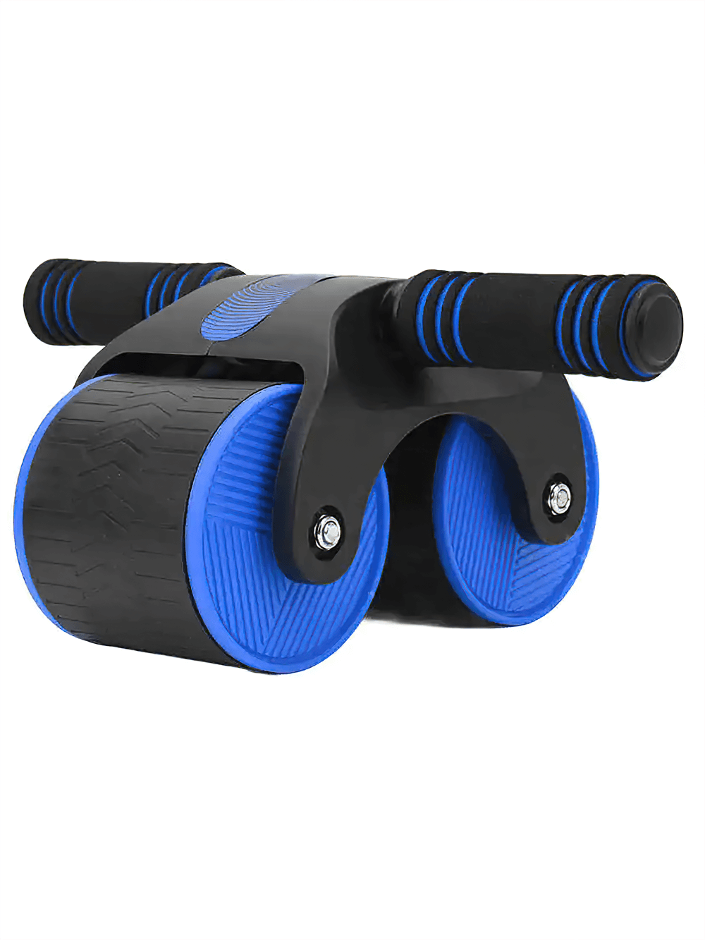 Silent Triangular Belly Exercise Wheel with ergonomic handles and strong bracing for effective home gym workouts - SF3264