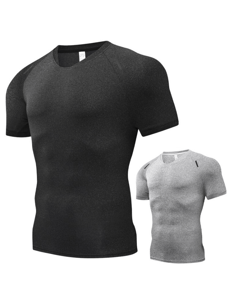 Solid Sports Quick-Drying Men's T-Shirt / Sportswear - SF1505