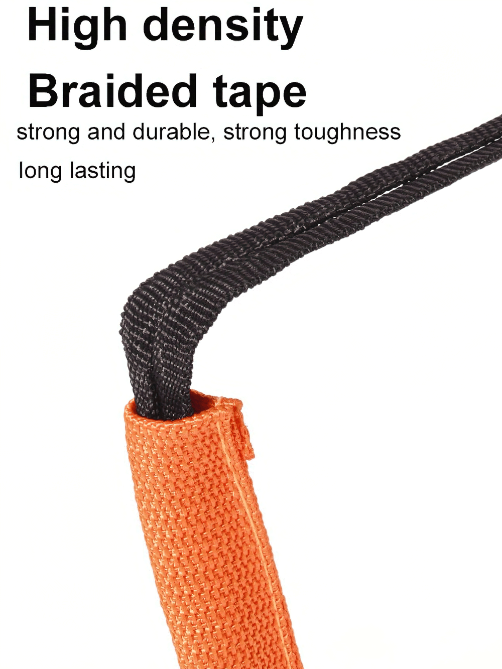 High density braided tape for agility ladder, showcasing its strong and durable design ideal for sports training equipment.