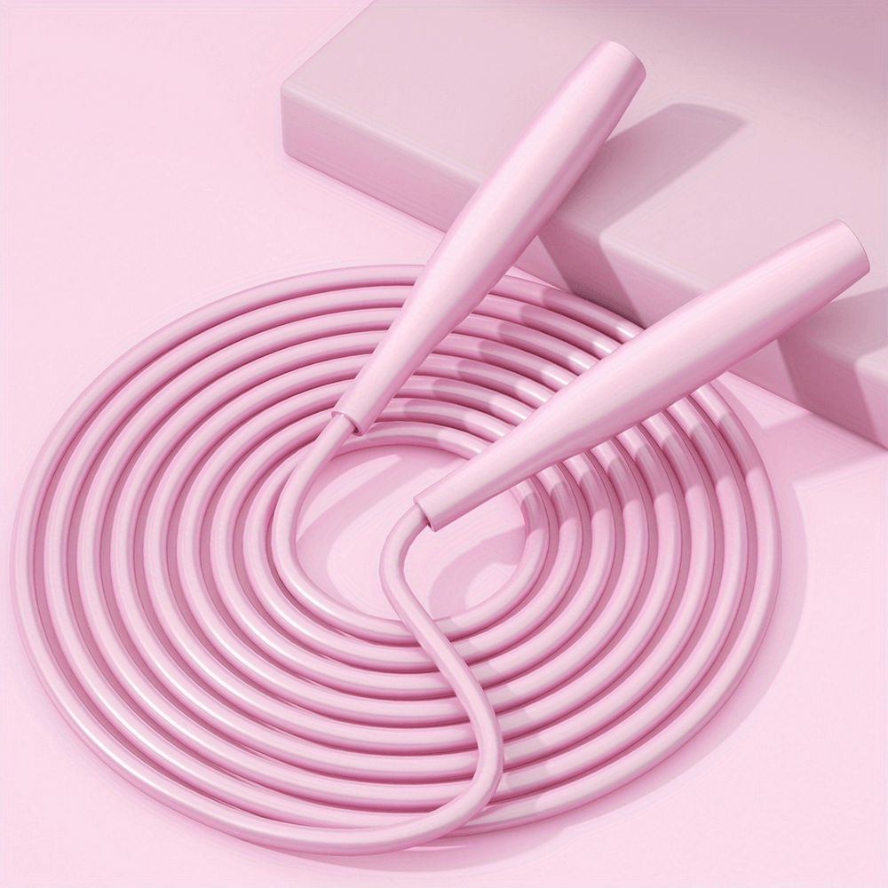 Pink Speed Skipping Rope SF2770 for Fitness, Exercise, and Weight Loss. Durable PVC, Tangle-Free, Adjustable for All Levels.