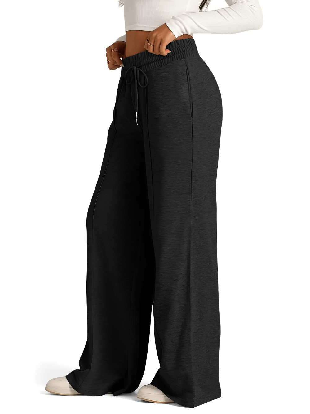 Sport High-Waist Wide-Leg Pants for Women - SF4267