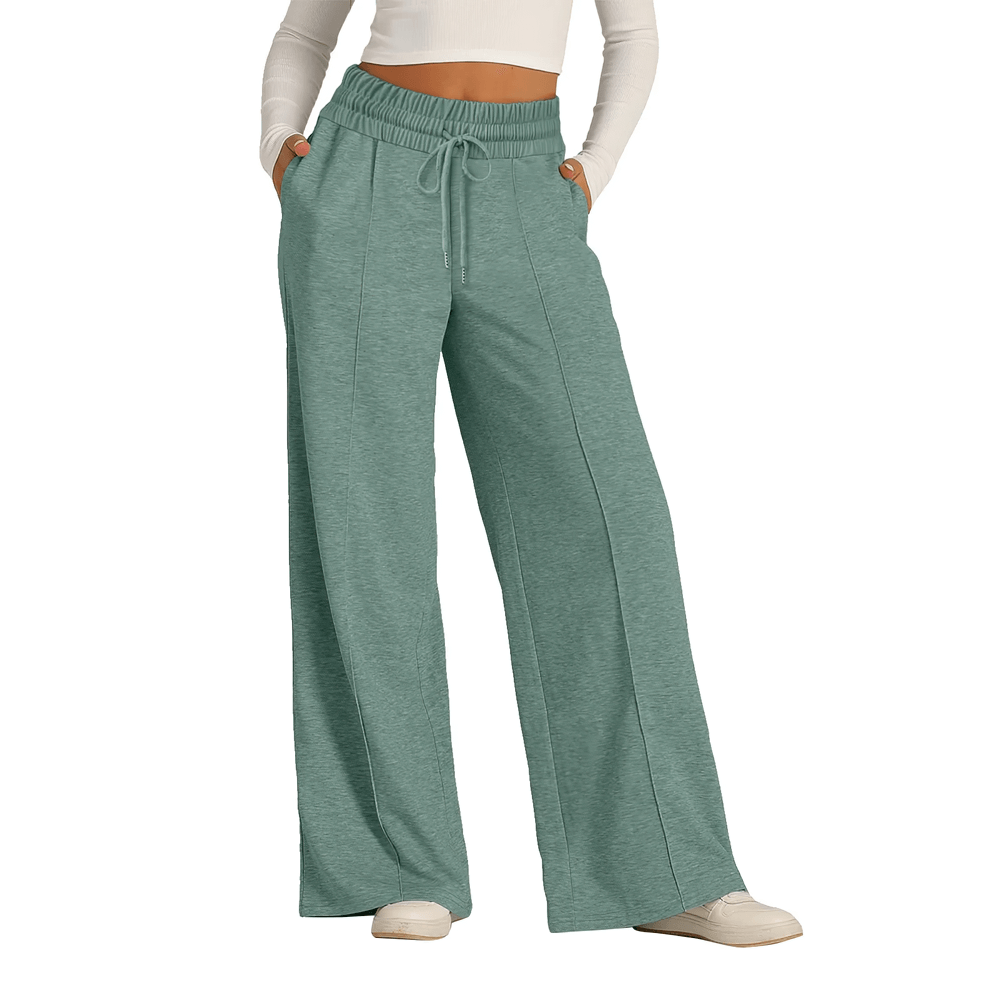 Sport High-Waist Wide-Leg Pants for Women - SF4267