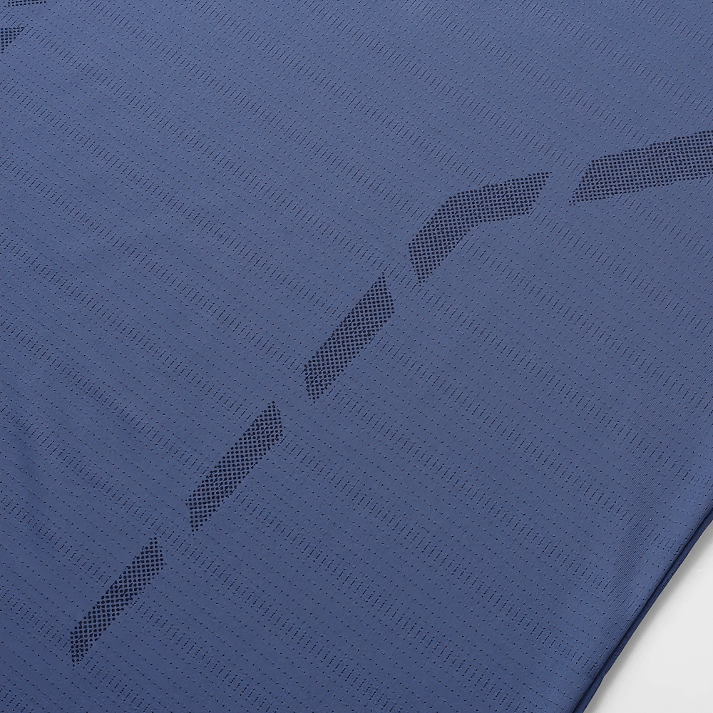 Close-up of the fabric design on the Sports Breathable Lightweight Training Tank - SF4559, showcasing breathable panels.