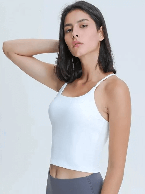 Sports Elastic Breathable Women's Tank Top with Straps - SF1798