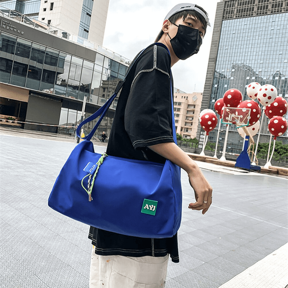 Sports Multifunctional Wear-resistant Nylon Bag with Fixing Belt - SF1388