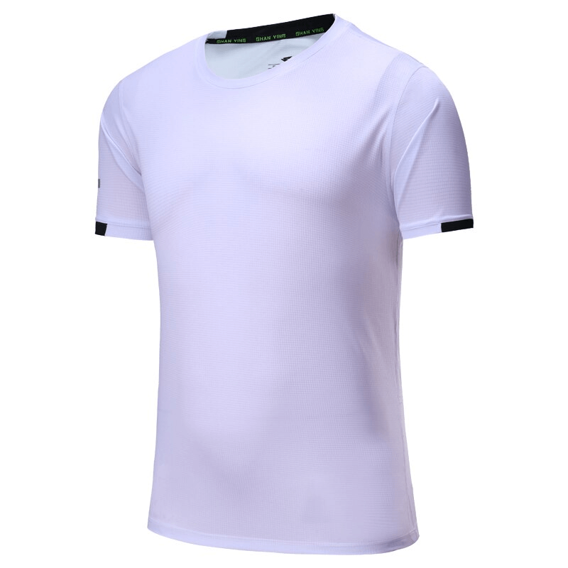 T-shirt de sport à manches courtes pour homme à séchage rapide pour l'entraînement - SPF1506 