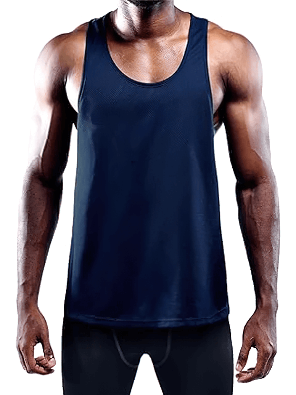 Sports Sleeveless Tank Tops for Gym and Workout - SF4107 worn by male model