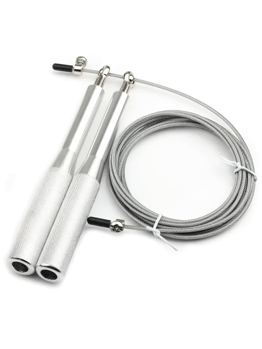 Steel Wire Jump Rope for Speed Training - SF3499 with adjustable cable and durable handles for MMA and gym workouts.