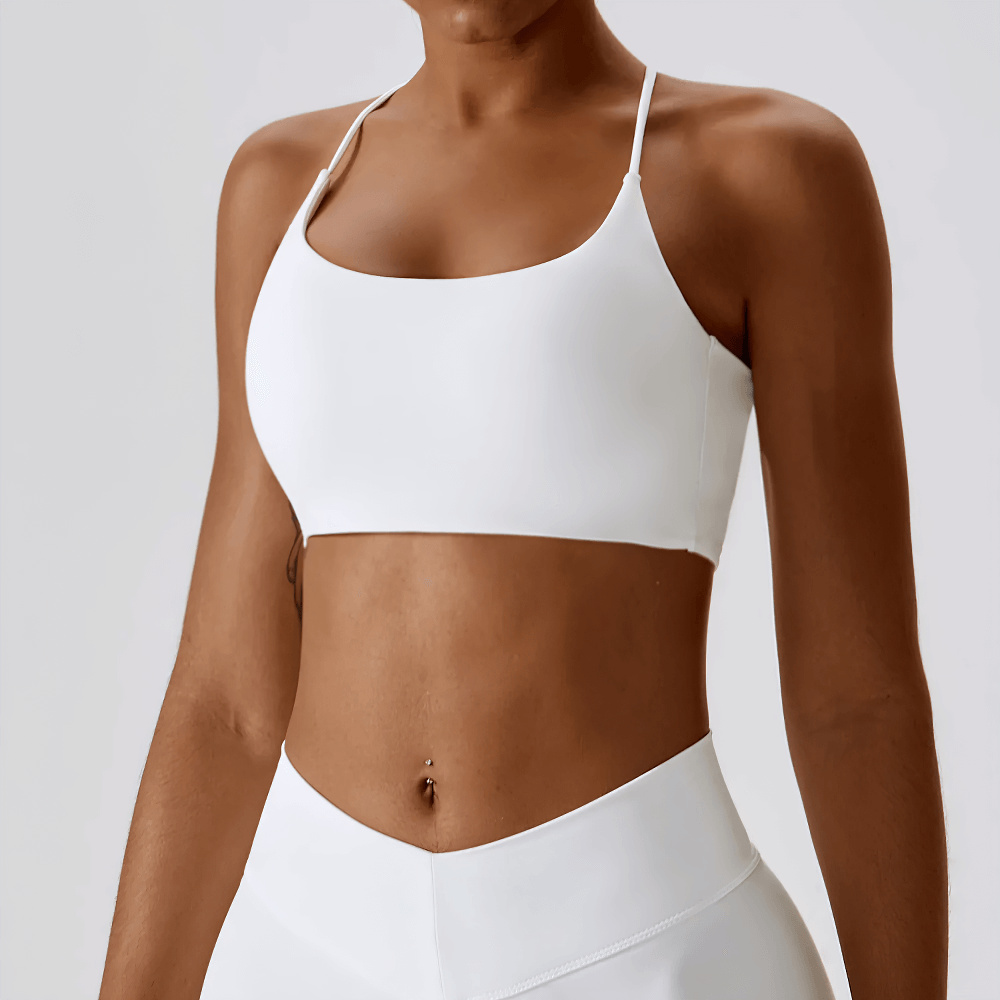 Strappy Cross-Back Sports Bra for Women – SF2451