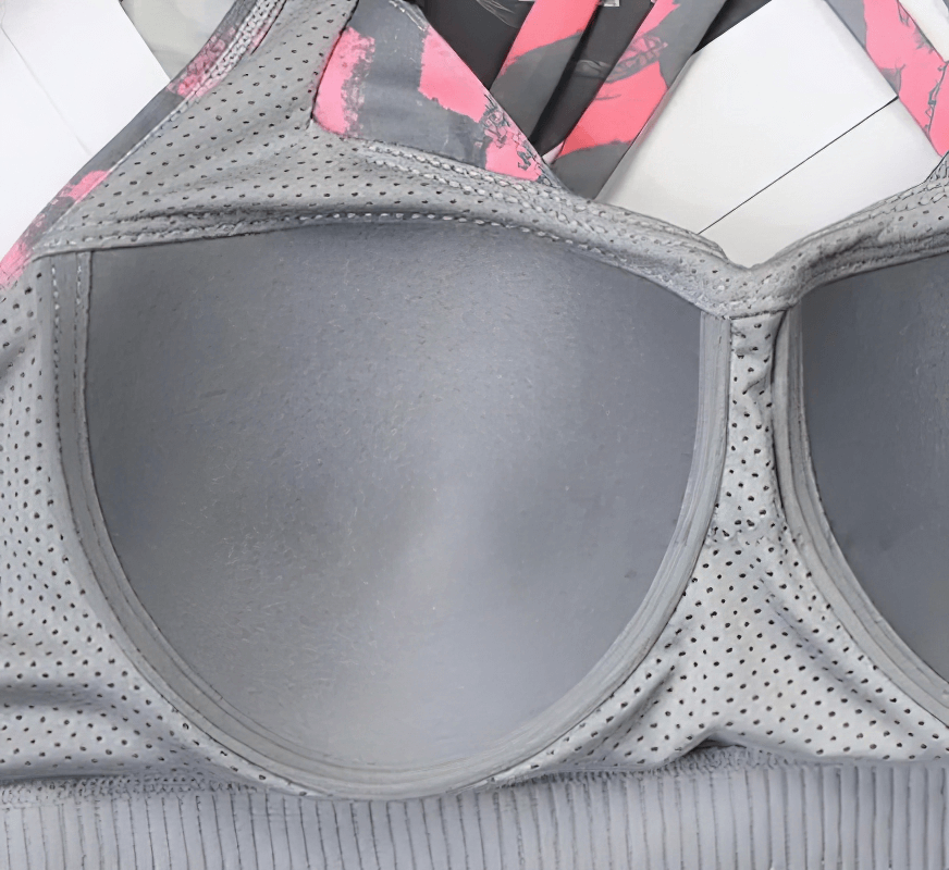Stylischer elastischer Sport-BH mit überkreuztem Rücken für Damen – SF1610 