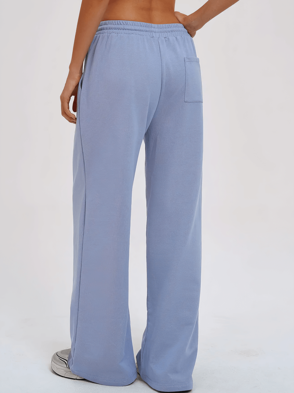 Stylish High Waist Wide Leg Sweatpants Women - SF4294