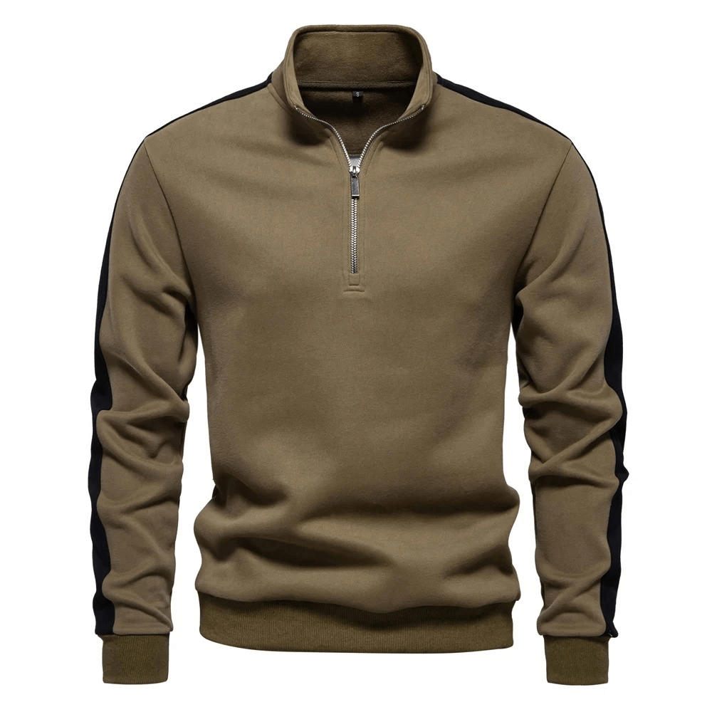 Stylish Men's Quarter-Zip Sport Pullover - SF2528