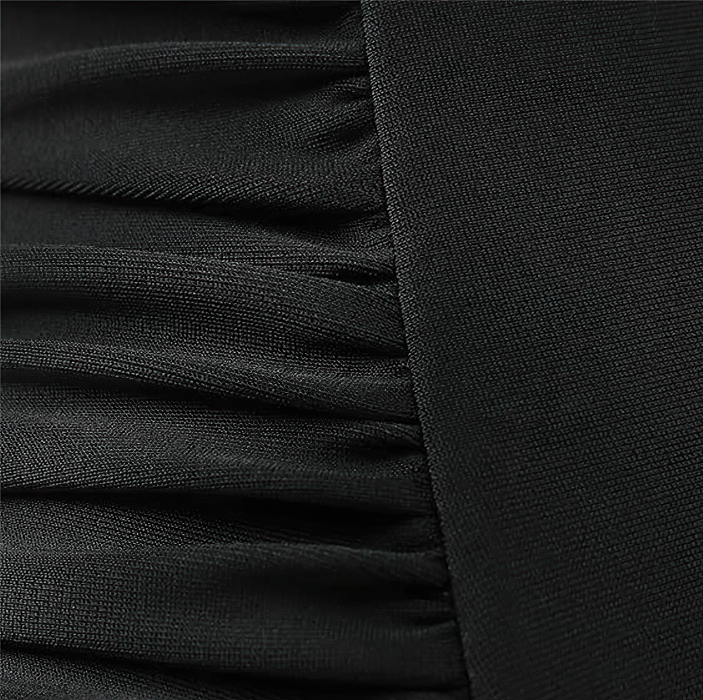 Stylish One Piece Swimsuit for Women - SF4721 ruched detail close-up showcasing elegant texture and smooth stretch fit.