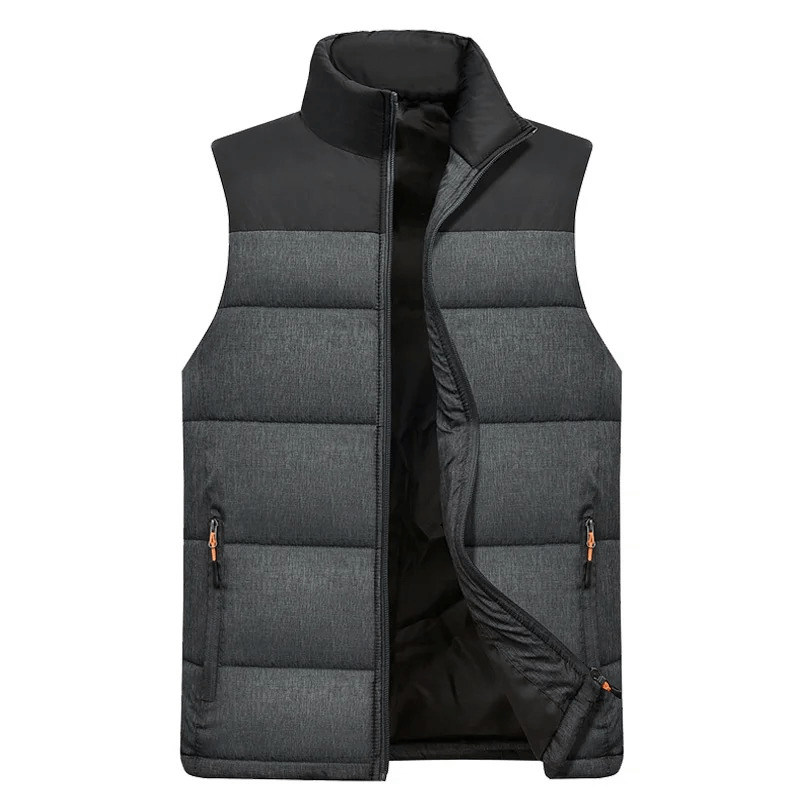 Stylish Sports Men's Thermal Vest with Zipper - SF1933