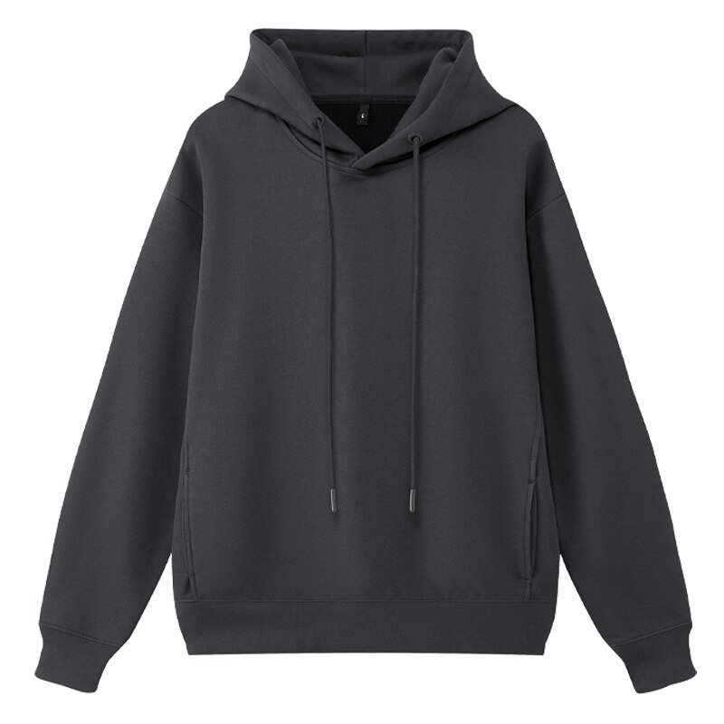 Stylish sporty men's hoodie SF1531 with hood and two pockets, perfect for workouts. Compressive and breathable design.