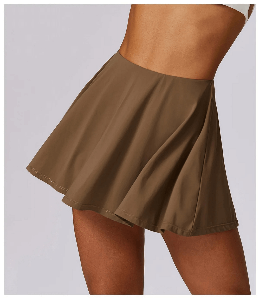 Stylish Women's Flared Sports Skirt for Active - SF2197