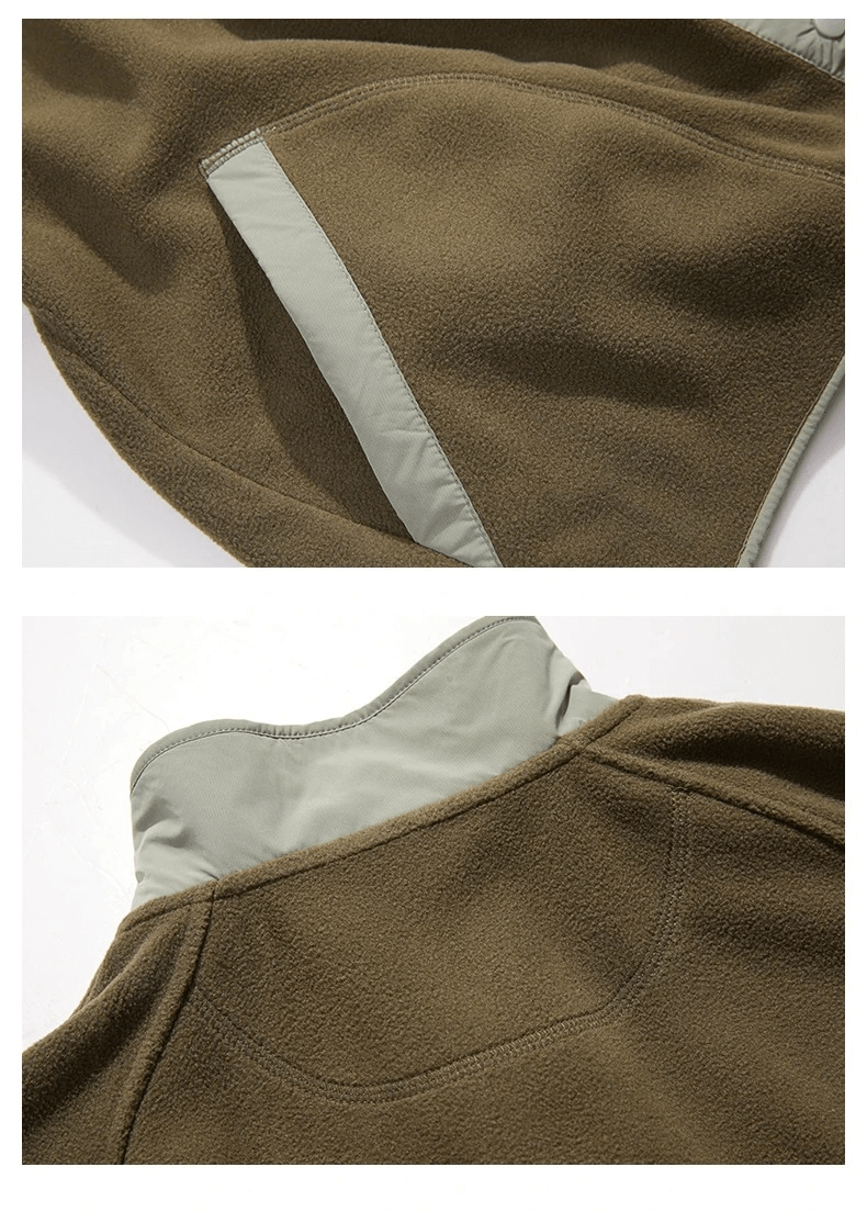 Stylish wool sports jacket with mandarin collar, showcasing windproof and durable polyester fabric, ideal for winter running - SF2009.