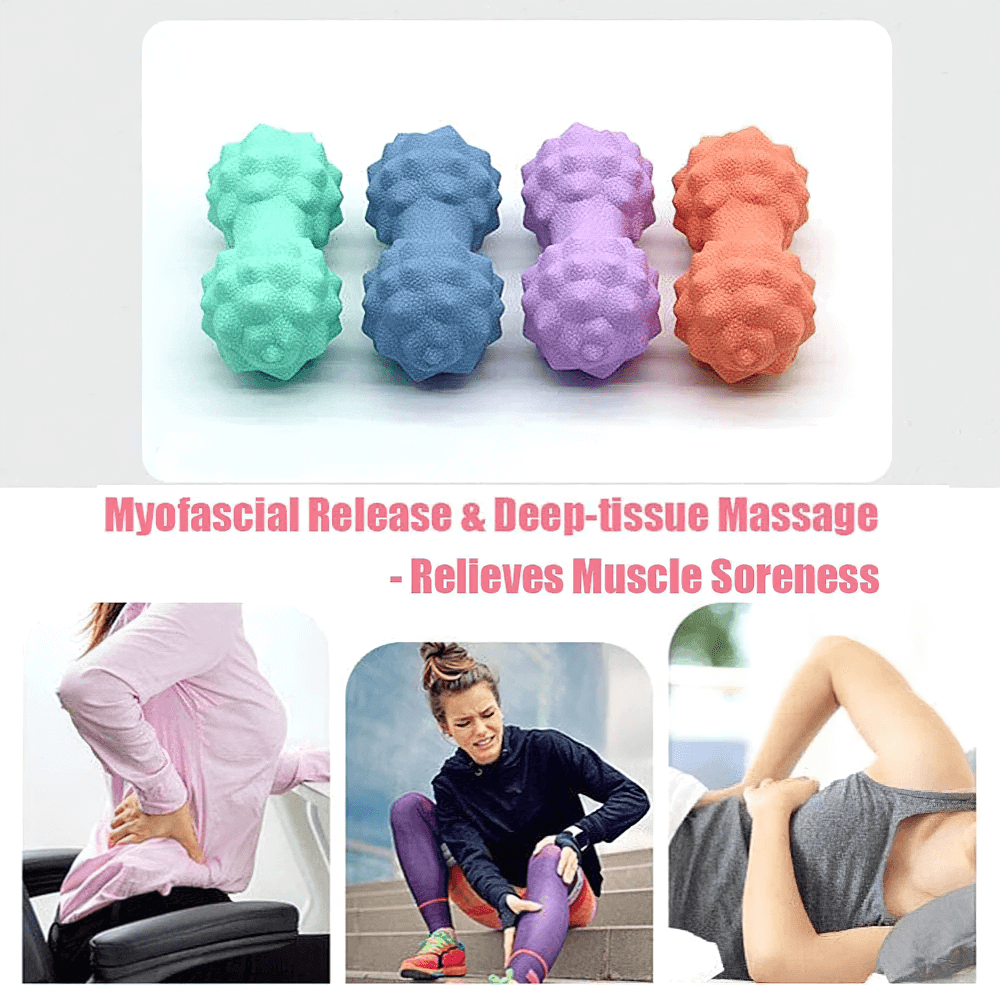 Colorful textured massage rollers for deep-tissue myofascial release, muscle recovery, and trigger point therapy.