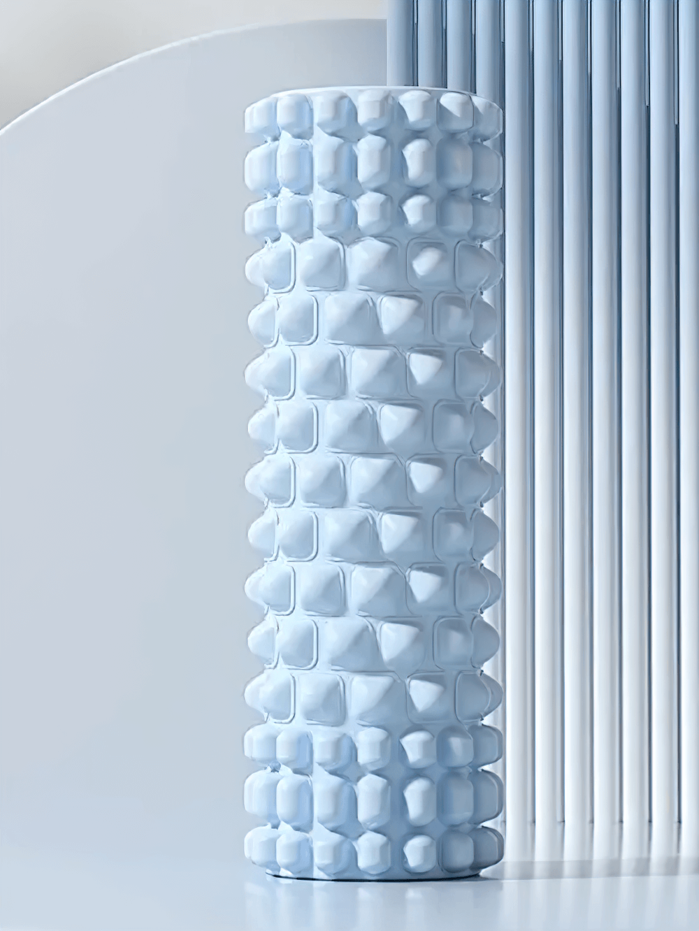 Textured Yoga Foam Roller for Deep Muscle Massage - SF3491 with raised massage nodes for enhanced flexibility and muscle recovery.