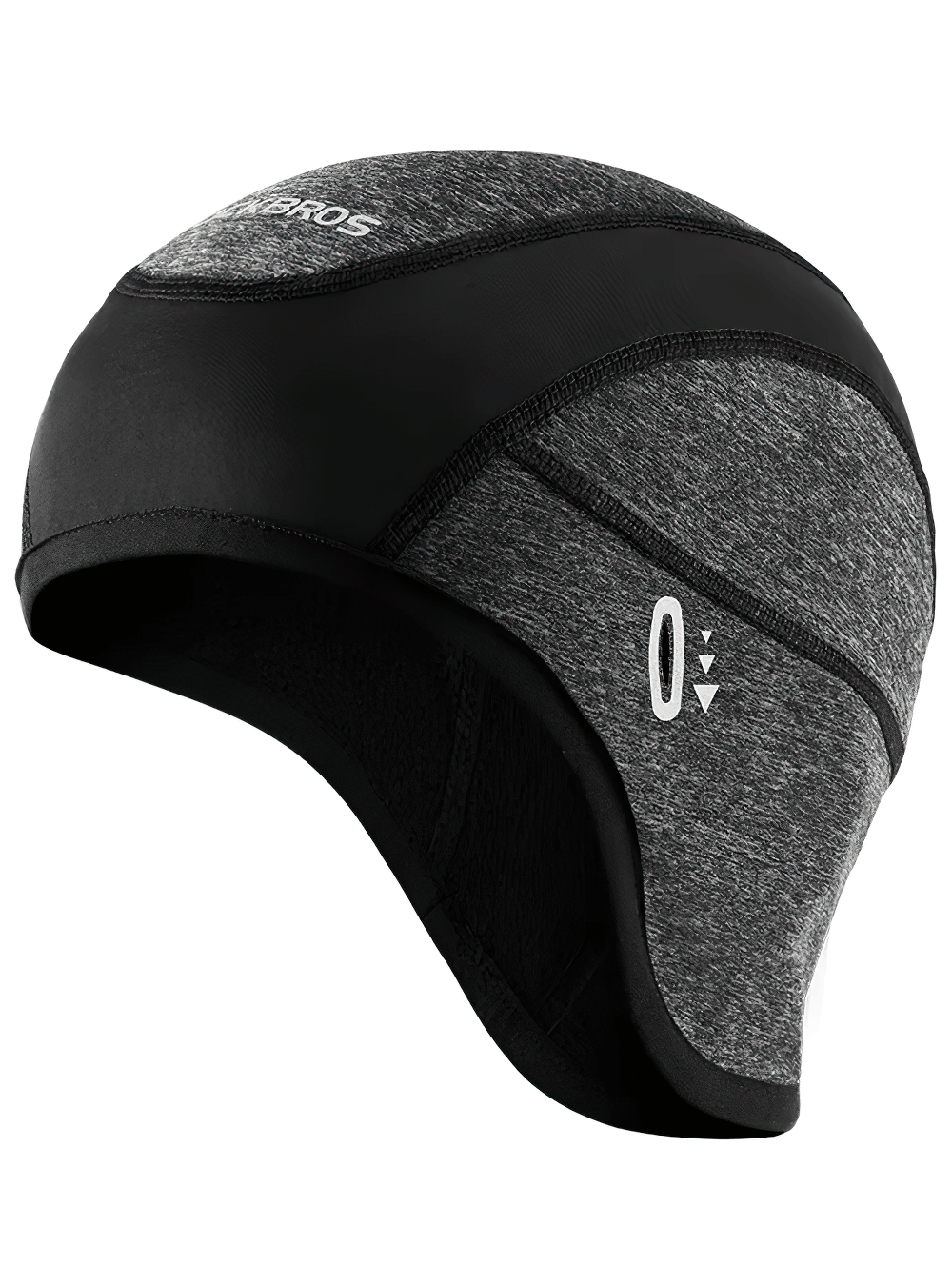 Windproof thermal cycling beanie with fleece lining, ideal for winter rides. Lightweight and snug fit for cyclists.