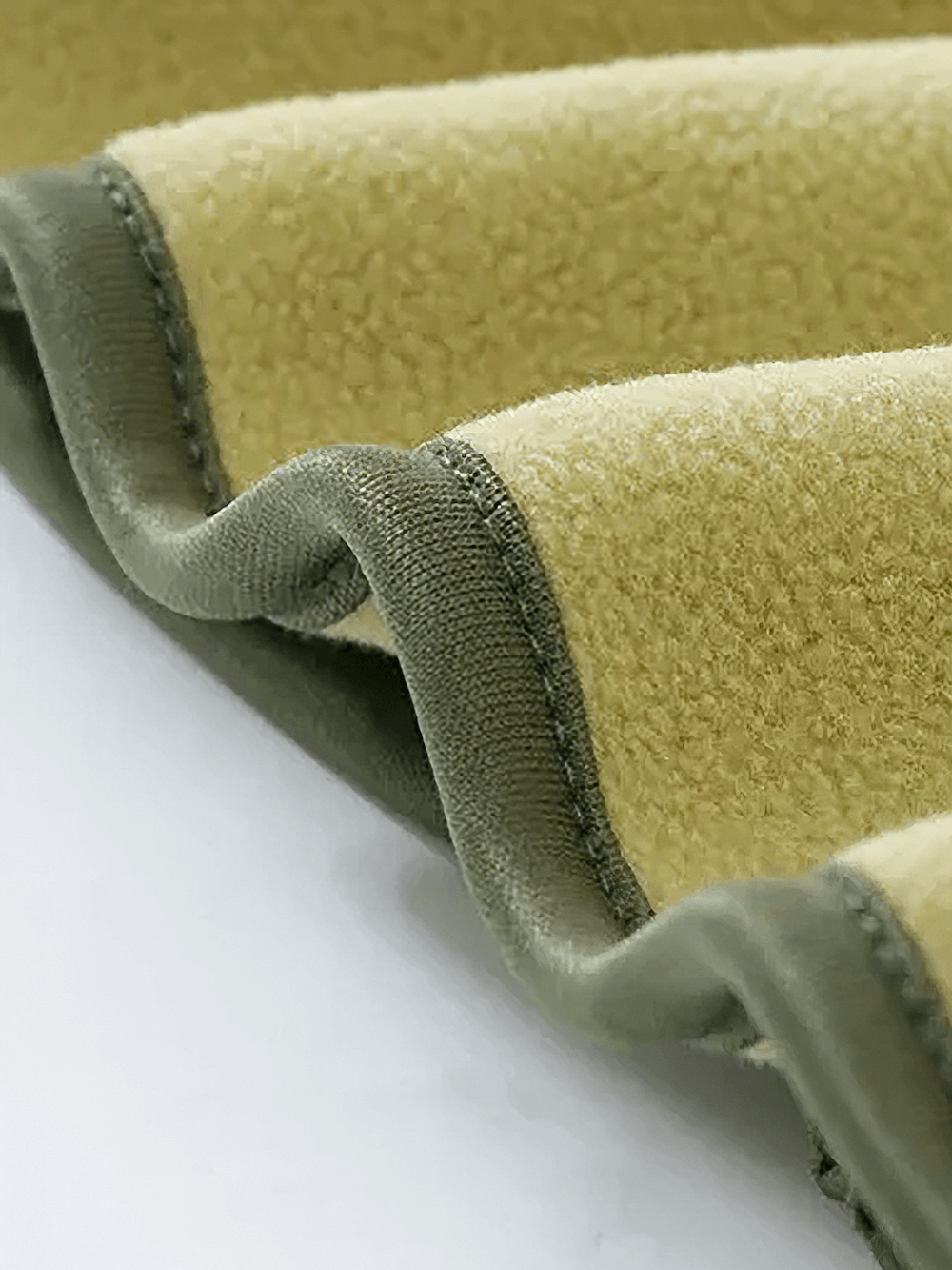 Close-up of the fabric details of Thickened Fleece Jacket with Stand Collar - SF3561, showcasing the soft, windproof fleece material.