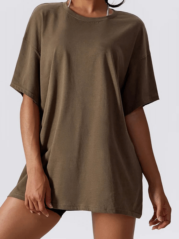 Training Women's Breathable Loose Fitting T-Shirt - SF1864