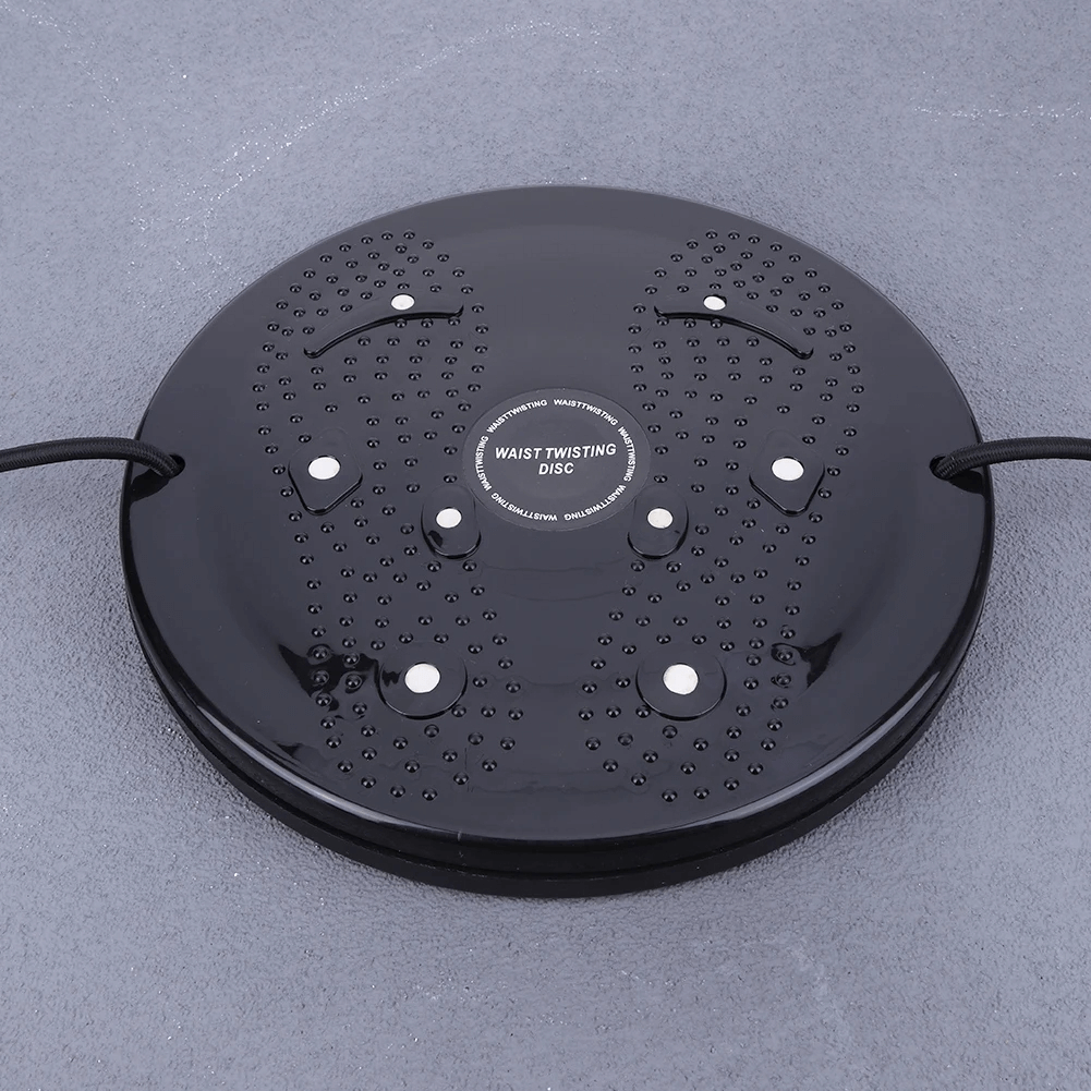 Twist waist disc with resistance bands SF3224 for core balance and toning, featuring 360° rotation and massage nodes.