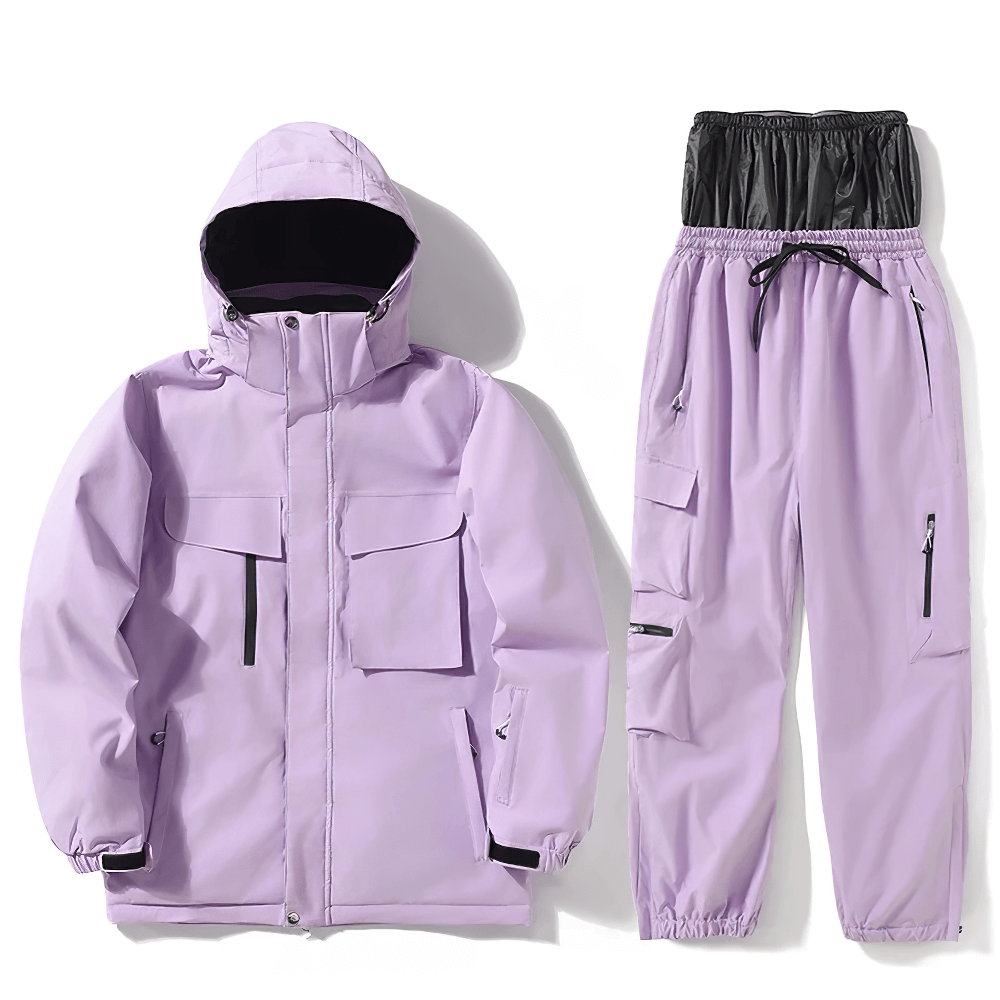 Unisex Breathable Skiing Jackets and Pants Set - SF2564